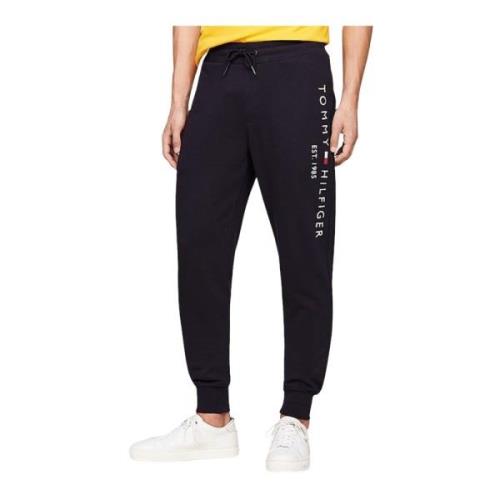 Tommy Hilfiger Logo Sweatpant för Män Blue, Herr