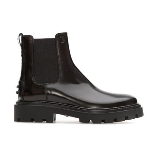 Tod's Stiliga Ankelboots Black, Herr