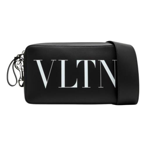 Valentino Garavani Medium Crossbody-väska Black, Herr