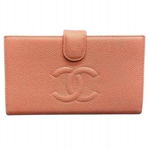 Chanel Vintage Pre-owned Laeder plnbcker Orange, Dam