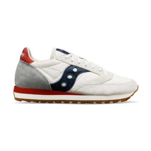 Saucony Original Jazz Vita Blå Sneakers White, Unisex