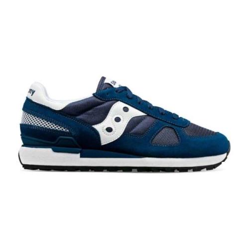 Saucony Blå Original Sneakers med Logotyp Blue, Herr