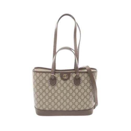 Gucci Vintage Pre-owned Laeder gucci-vskor Beige, Dam