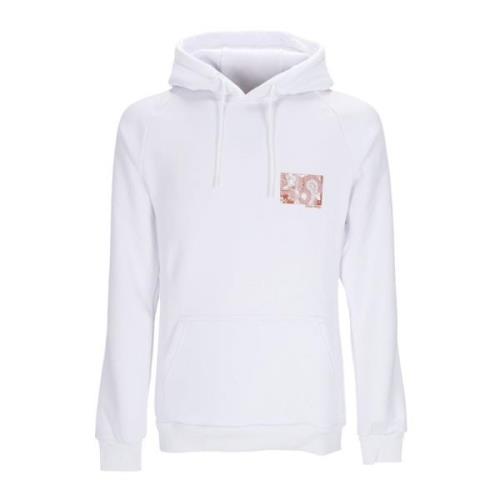 Dolly Noire Herr Långärmad Huva Sweatshirt White, Herr