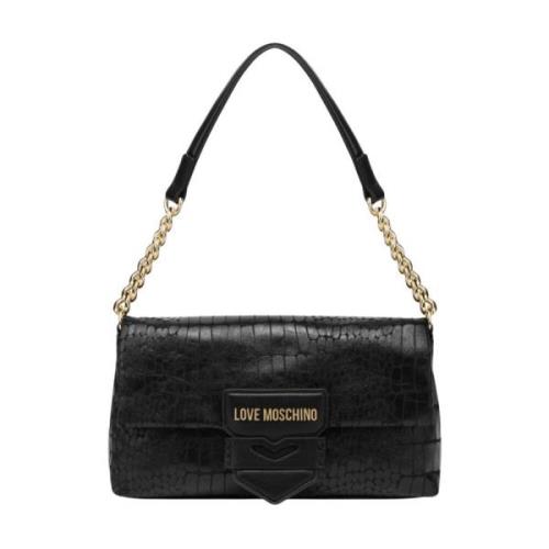 Love Moschino Svarta väskor för en stilren look Black, Dam