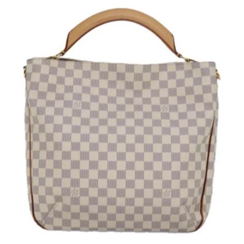 Louis Vuitton Vintage Pre-owned Canvas louis-vuitton-vskor White, Dam