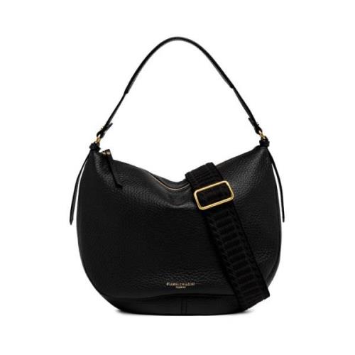 Gianni Chiarini Chiara O Mini Crossbody Väska Black, Dam