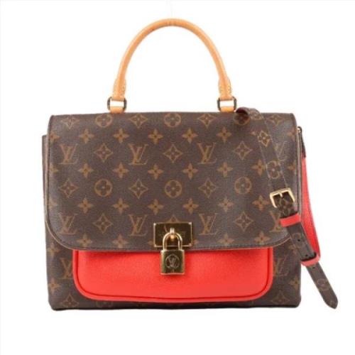 Louis Vuitton Vintage Pre-owned Laeder handvskor Brown, Dam