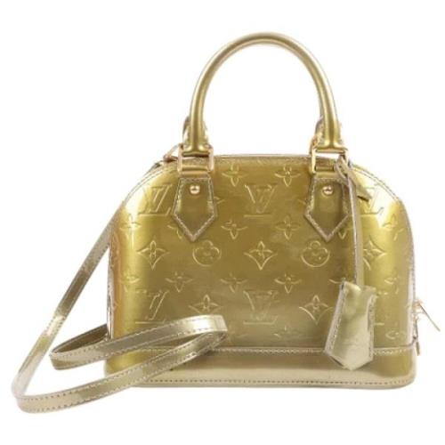 Louis Vuitton Vintage Pre-owned Laeder handvskor Green, Dam