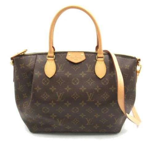 Louis Vuitton Vintage Pre-owned Tyg louis-vuitton-vskor Brown, Dam