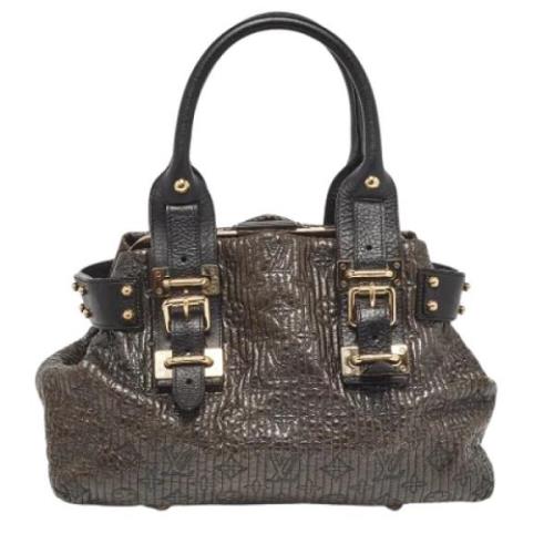 Louis Vuitton Vintage Pre-owned Laeder louis-vuitton-vskor Black, Dam