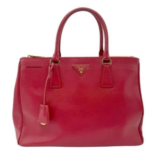 Prada Vintage Pre-owned Laeder prada-vskor Red, Dam