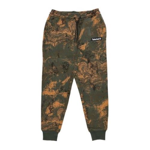 Timberland Vår Rock Print Sweatpants Green, Herr