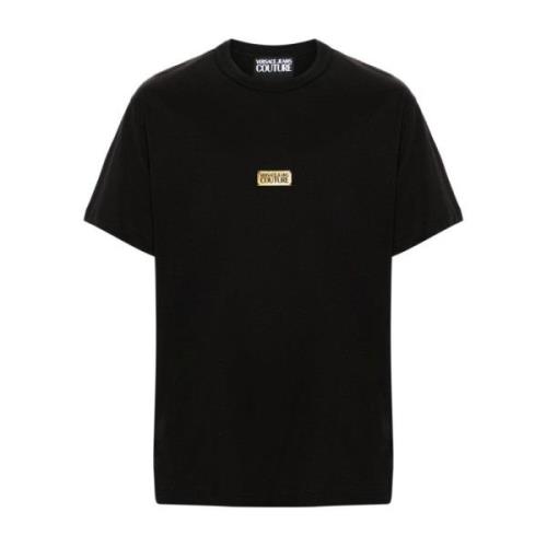 Versace Jeans Couture Svarta T-shirts och Polos Black, Herr