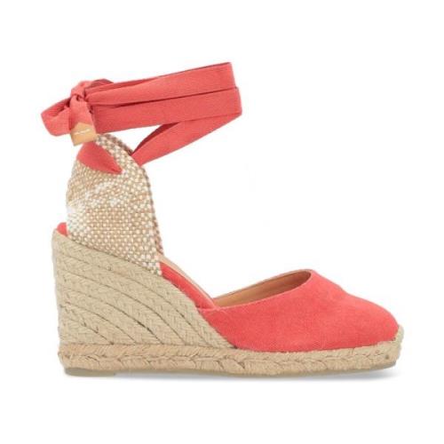 Castañer Laxtyg Espadriller Carina Stil Pink, Dam