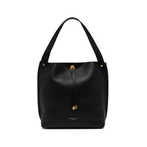 Gianni Chiarini Egle O Läderhandväska Black, Dam