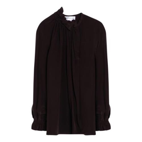 Victoria Beckham Stilren Blus för Kvinnor Black, Dam