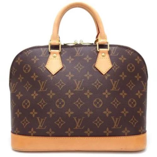 Louis Vuitton Vintage Pre-owned Tyg louis-vuitton-vskor Brown, Dam