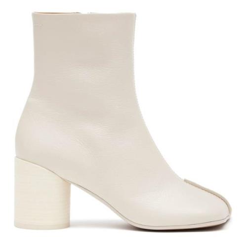 MM6 Maison Margiela Stilren Ankelboot för Kvinnor White, Dam