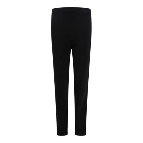 Saint Laurent Cashmere Slim Fit Byxor Black, Dam