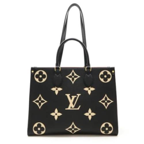 Louis Vuitton Vintage Pre-owned Tyg louis-vuitton-vskor Black, Dam