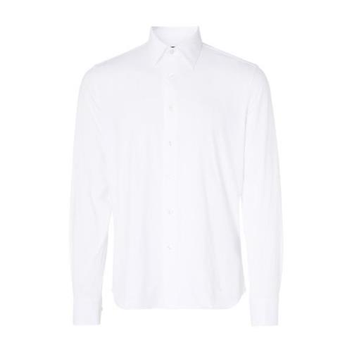 RRD Vit Oxford Skjorta Slim Fit Non-Iron White, Herr