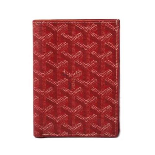 Goyard Vintage Pre-owned Canvas plnbcker Red, Dam