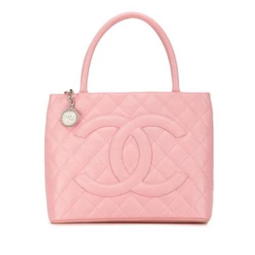 Chanel Vintage Pre-owned Laeder chanel-vskor Pink, Dam