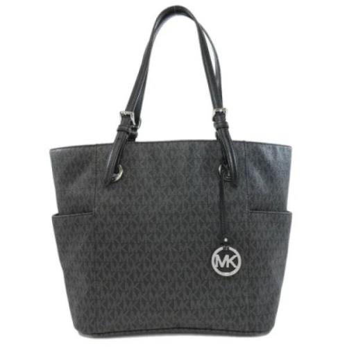 Michael Kors Pre-owned Pre-owned Plast totevskor Black, Dam