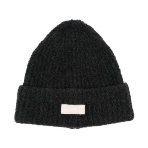 Autry Ull Boucle Beanie Mössa Black, Herr