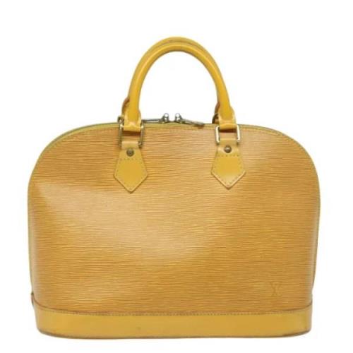 Louis Vuitton Vintage Pre-owned Laeder louis-vuitton-vskor Yellow, Dam