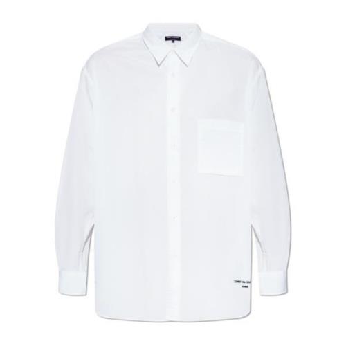 Comme des Garçons Oversized skjorta White, Herr