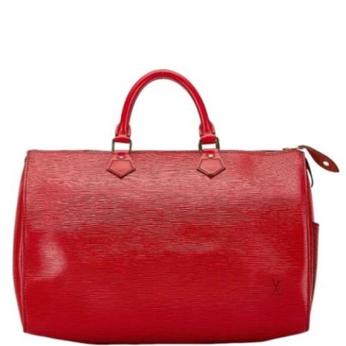 Louis Vuitton Vintage Pre-owned Laeder louis-vuitton-vskor Red, Dam