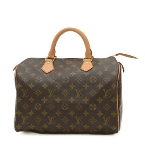 Louis Vuitton Vintage Pre-owned Tyg louis-vuitton-vskor Brown, Dam