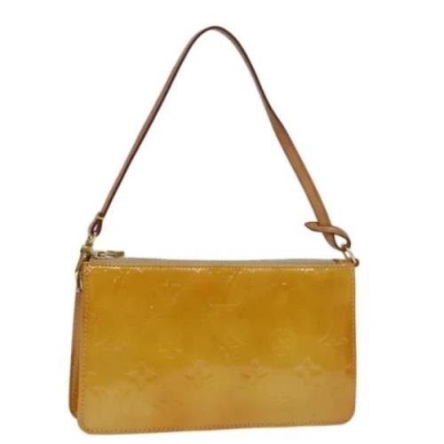 Louis Vuitton Vintage Pre-owned Laeder louis-vuitton-vskor Yellow, Dam