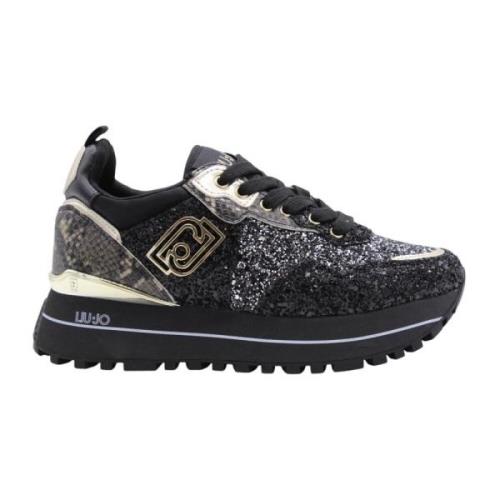 Liu Jo Hoenderdaal Sneaker Black, Dam