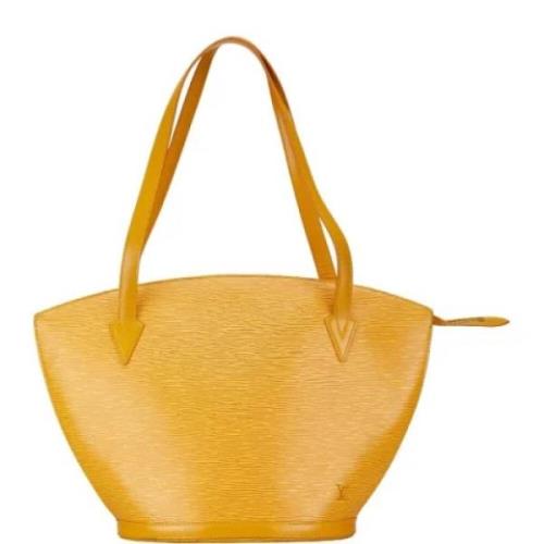 Louis Vuitton Vintage Pre-owned Laeder louis-vuitton-vskor Yellow, Dam