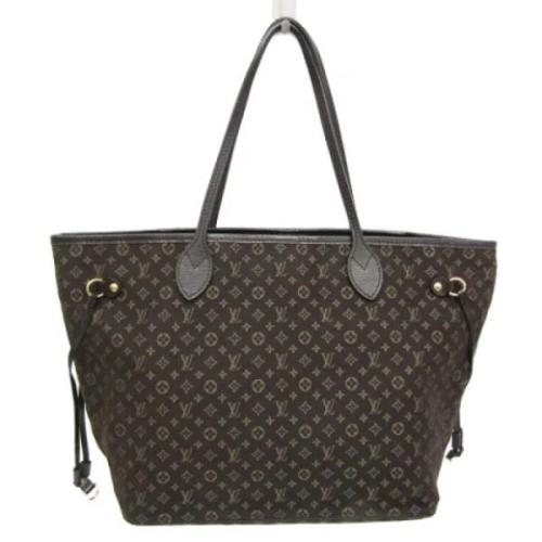 Louis Vuitton Vintage Pre-owned Tyg louis-vuitton-vskor Brown, Dam