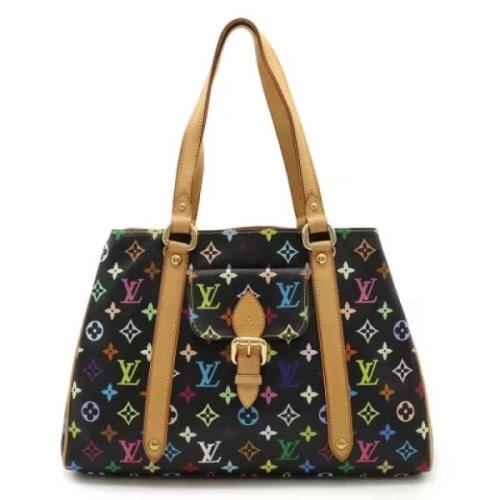 Louis Vuitton Vintage Pre-owned Plast louis-vuitton-vskor Black, Dam