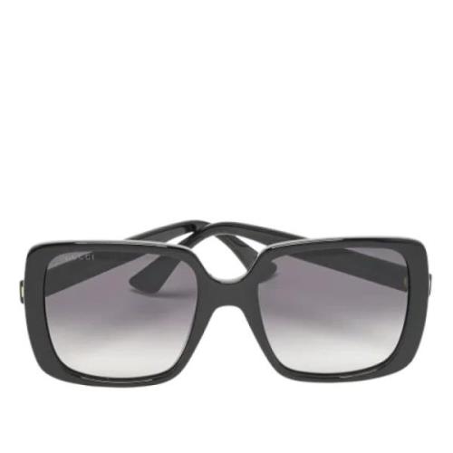 Gucci Vintage Pre-owned Acetat solglasgon Black, Dam