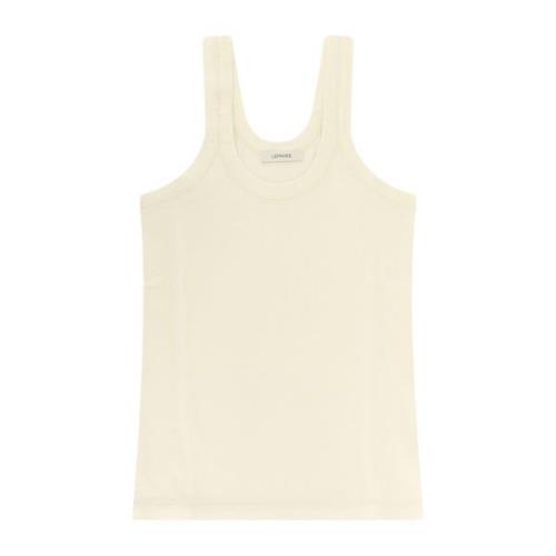 Lemaire Sleeveless Tops Yellow, Dam