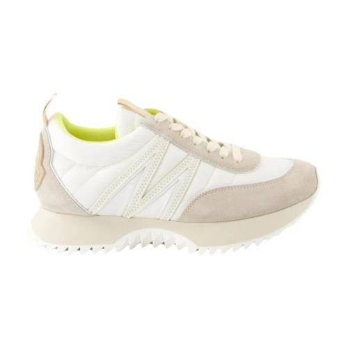 Moncler Stiliga Sneakers för vardagsbruk White, Dam