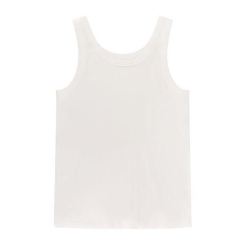 The Row Bomull Tank Top Ärmlös Italien White, Dam