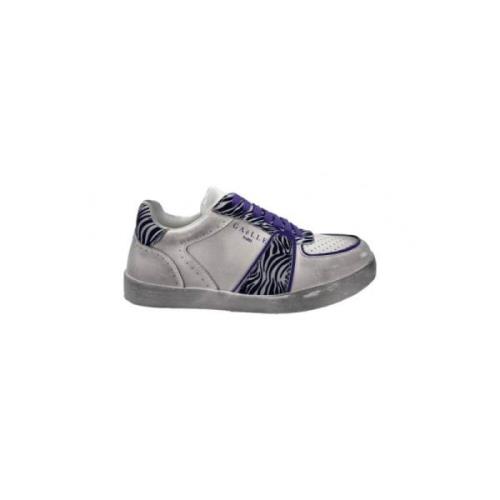 Gaëlle Paris Dam Eco-Läder Sneakers Purple, Dam