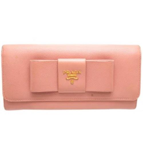 Prada Vintage Pre-owned Plast plnbcker Pink, Dam