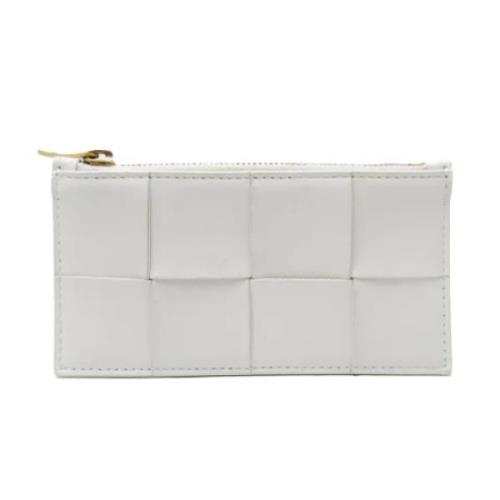 Bottega Veneta Vintage Pre-owned Laeder hem-och-kontorstillbehr White,...