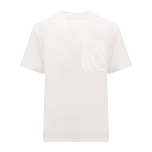 Dickies Vintage Bomull T-shirt med Ficka White, Herr