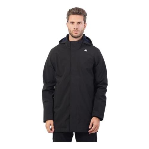 K-Way Herr Duke Bonded Parka Jacka Black, Herr