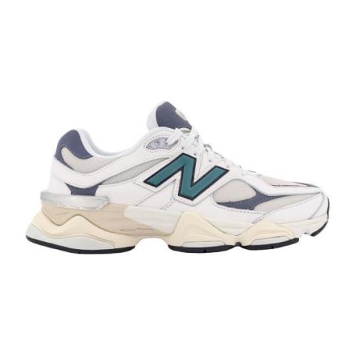 New Balance Mesh Sneakers med Monogramdetalj White, Herr