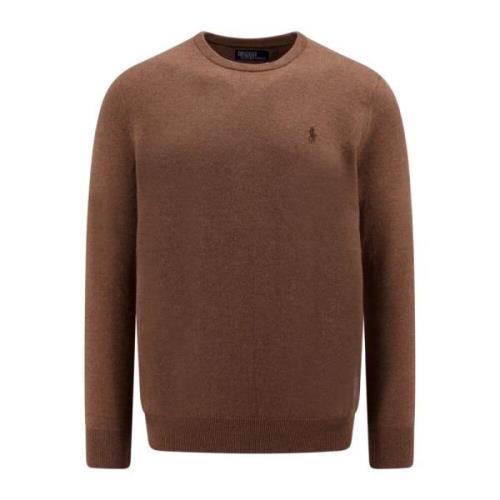 Polo Ralph Lauren Round-neck Knitwear Brown, Herr